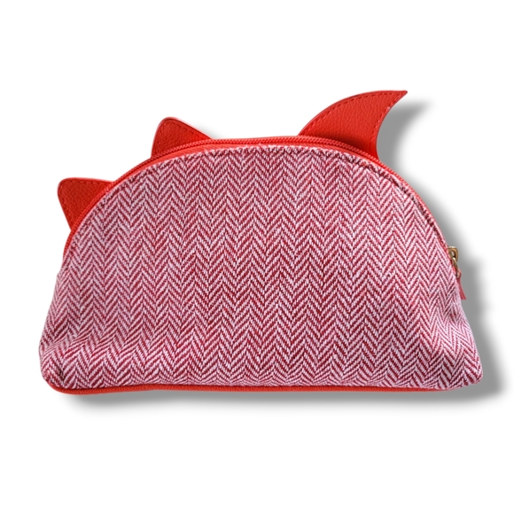 ✨️HP✨️Bath & Body | Cute Orange Fox Faux Leather Cosmetic Bag (OS) - Picture 10 of 10